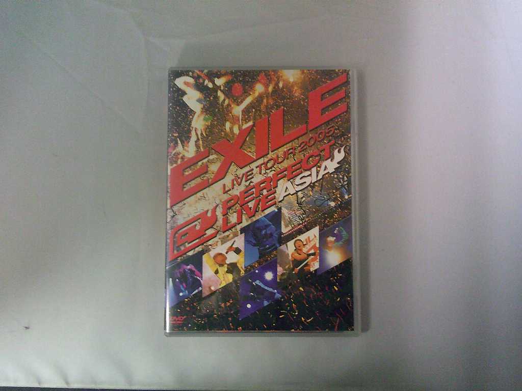 UD1193★DVD二枚組 EXILE LIVE TOUR 2005 ~PERFECT LIVE "ASIA"~ ケース・ジャケット・ブックレット付き 起動確認済み 盤面良好拍卖