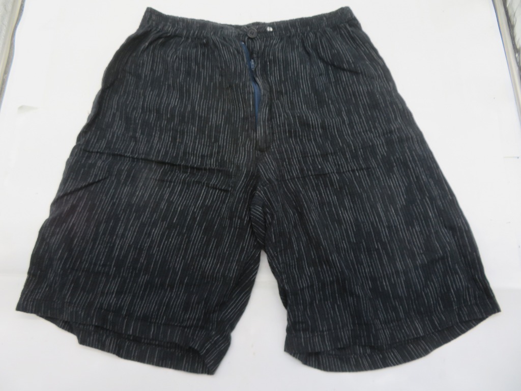 JM284★半ズボン ボトムス リラコ ブラック古着 ボタン付き拍卖
