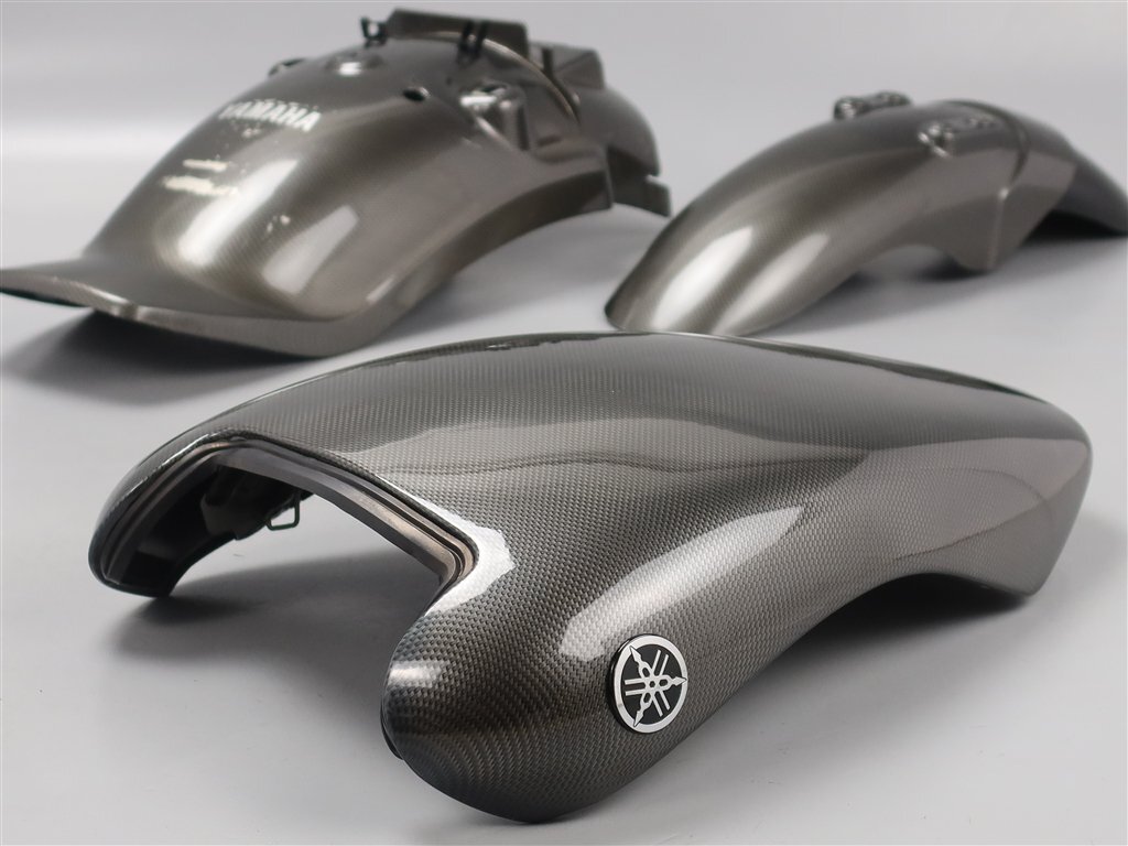 ♪V-MAX1200 ワイズギア カーボンマックスV1 外装SET 絶版品 (Y0417A16) 検/VMAX/タンクカバー/フロントフェンダー/リアフェンダー拍卖