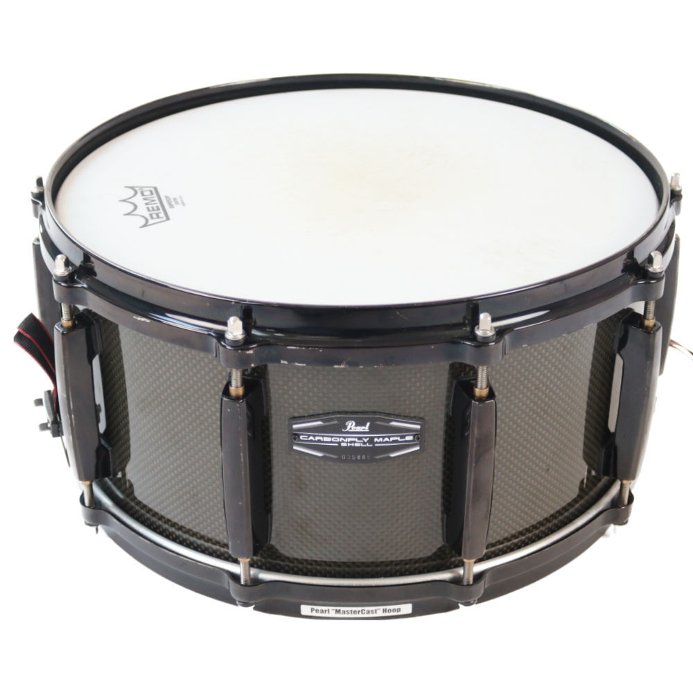 【中古】スネアドラム パール Pearl CMN1465S/B Carbonply Maple Snare Drum 14×6.5拍卖