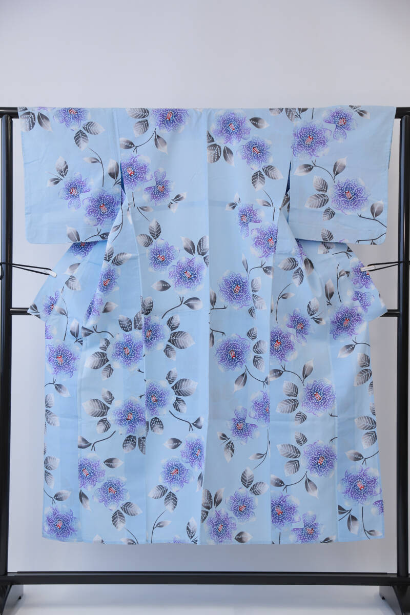 浴衣 ゆかた 夏 和服 バスローブ リユース ★398拍卖