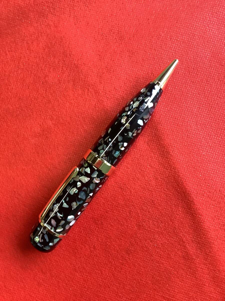 シェルチップ螺鈿のキングボールペン☆拍卖