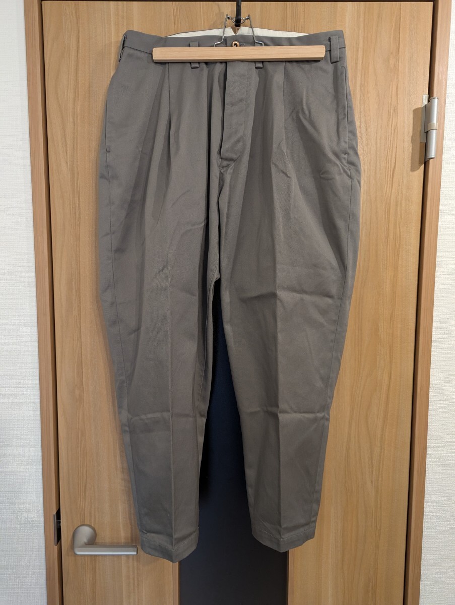 FIRMUM ワイドテーパードパンツ Mサイズ フィルマム グレー ノーコントロールエアー NO CONTROL AIR拍卖