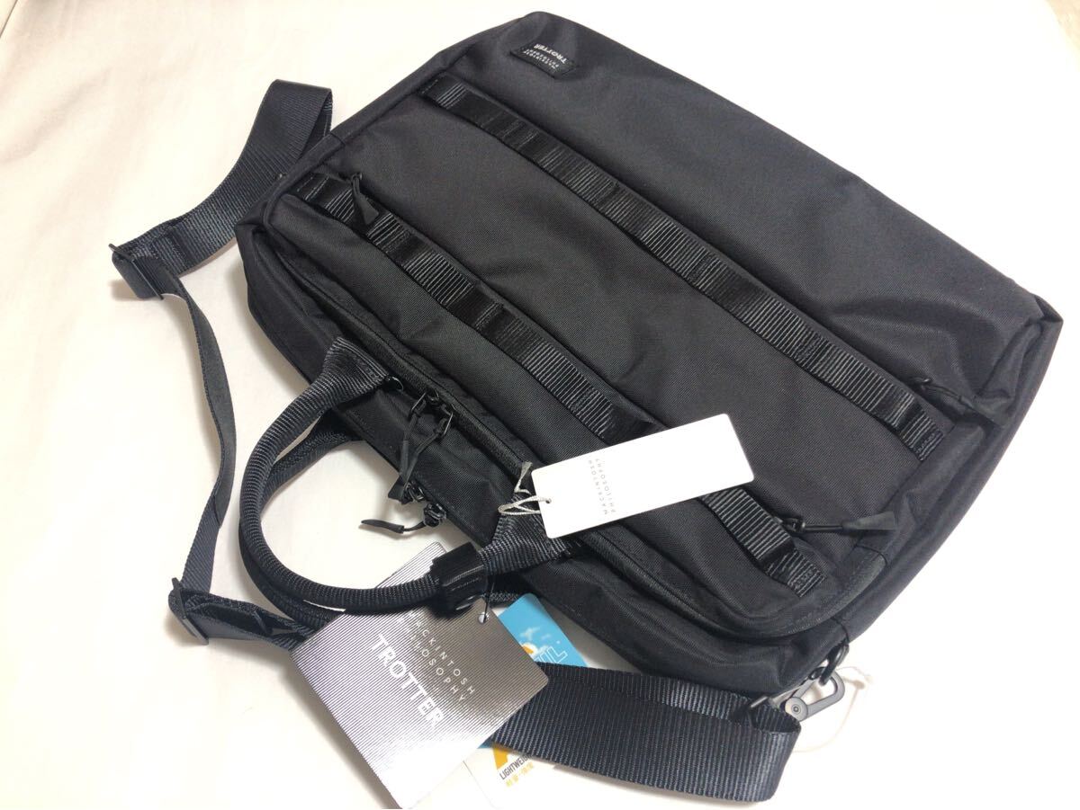 新品 マッキントッシュ ブラック ビジネスバッグ 2way 拍卖
