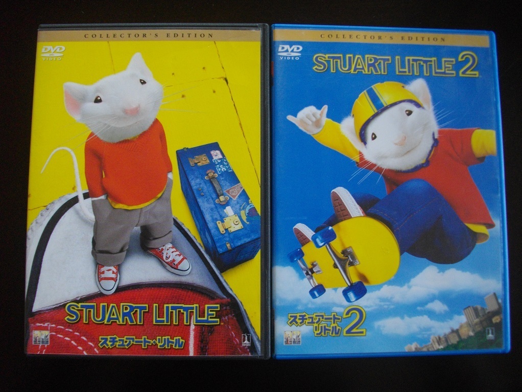 「スチュアート・リトル」「スチュアート・リトル2」「ダイナソー」「タイムマシン」中古 DVD 4本組 送料無料99拍卖