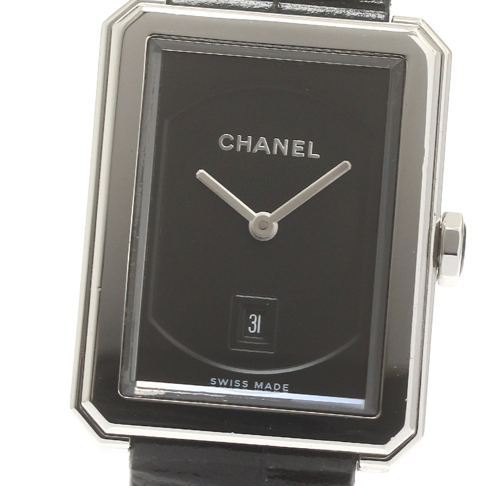 シャネル CHANEL H4884 ボーイフレンド デイト クォーツ レディース 保証書付き_876058拍卖