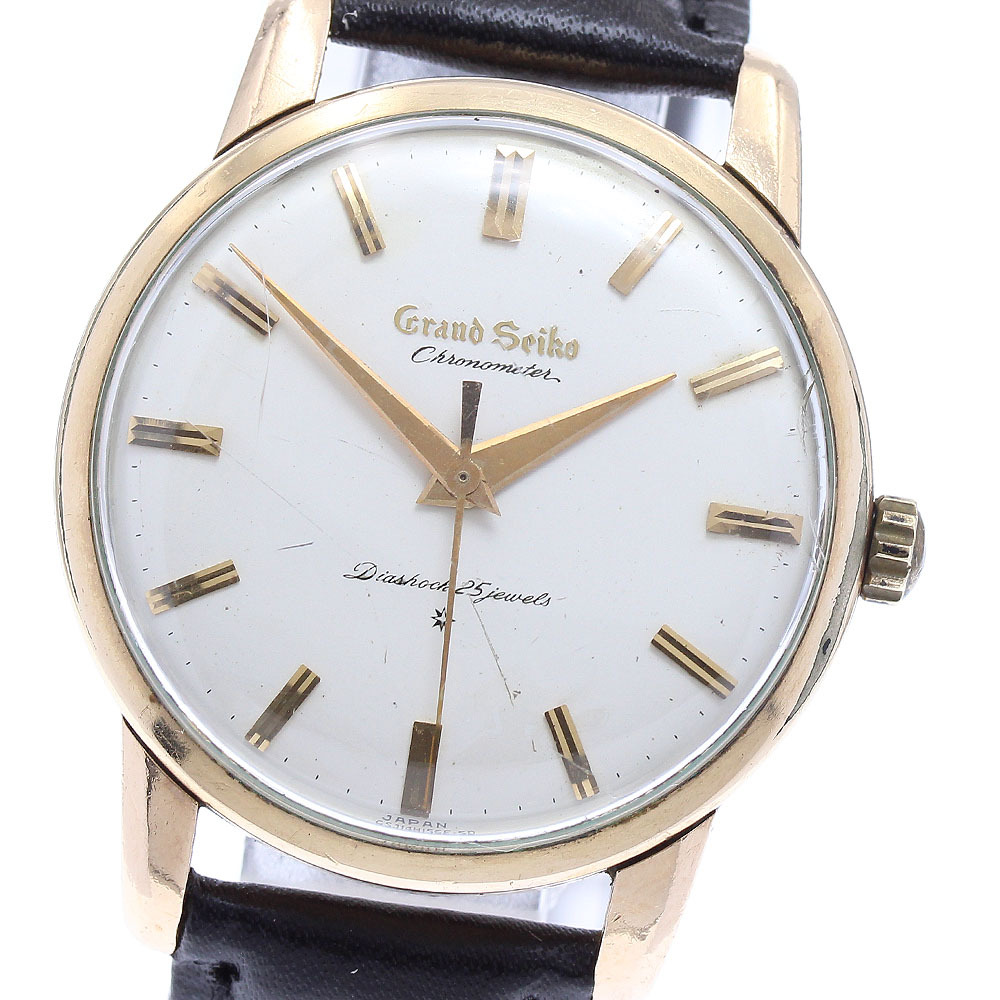 セイコー SEIKO J14070 グランドセイコー ファーストモデル cal.3180 手巻き メンズ _878748拍卖