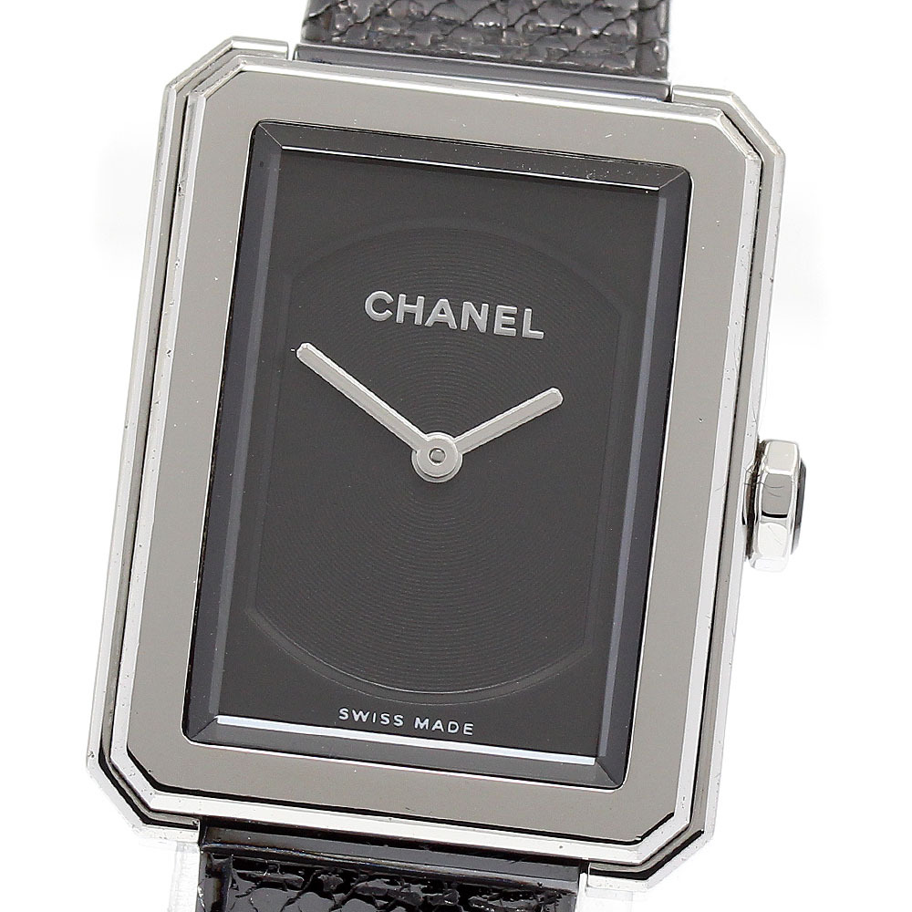 シャネル CHANEL H5317 ボーイフレンド ツイード クォーツ レディース 保証書付き_878157拍卖
