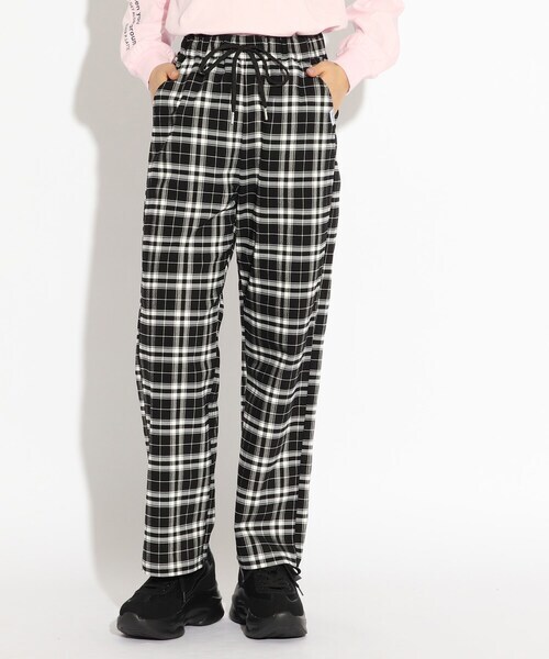 新品 PINK-latte【ニコラ掲載商品】シェフパンツ ブラック(219) 14(140cm) 定価3465円拍卖