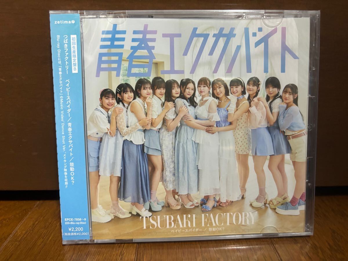 つばきファクトリー 青春エクサバイト 初回生産限定盤B CD DVD 新品未開封品拍卖
