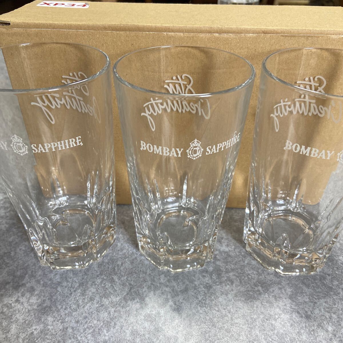 BOMBAY SAPPHIRE タンブラー 3個せっと ②拍卖
