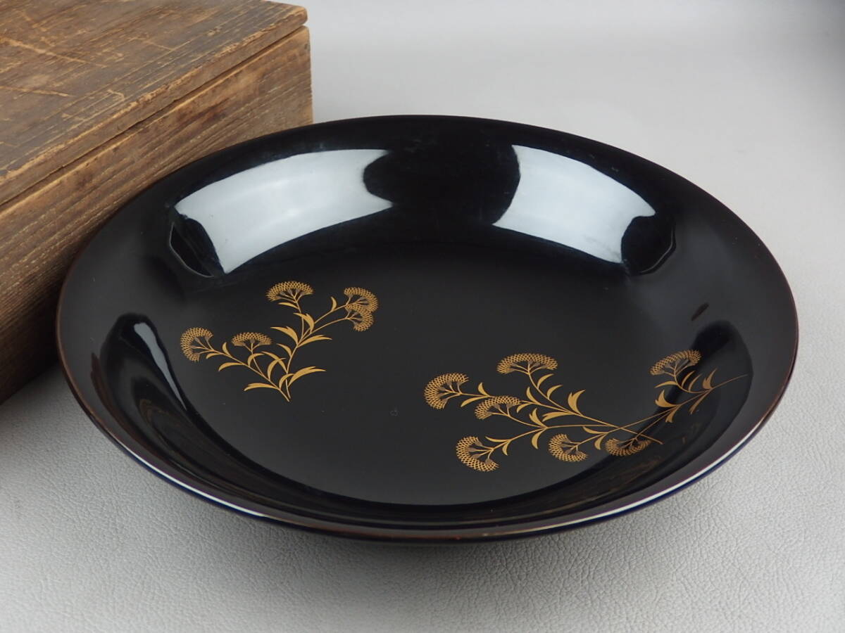 【骨董・茶道具】★古い 金銀蒔絵★★藤袴文鉢 菓子器 gi060tb21.7 和食器拍卖