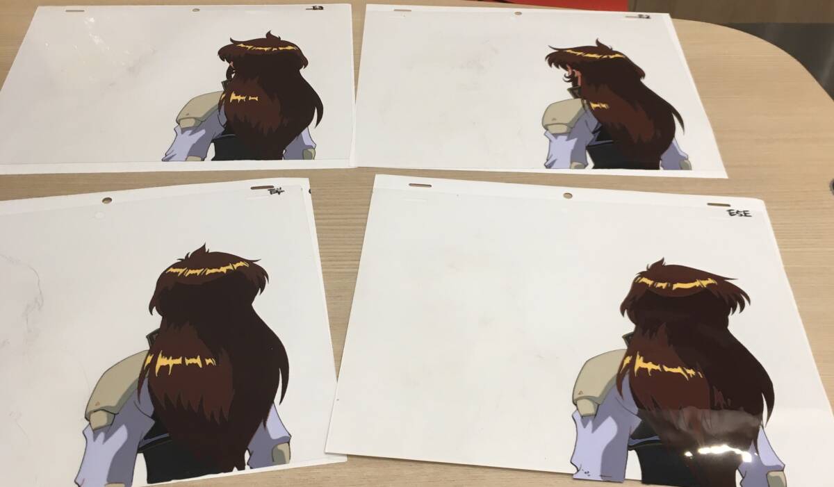 【 Gー37】ガルフォース☆セル画 複数枚 ラビィ 原画つき拍卖