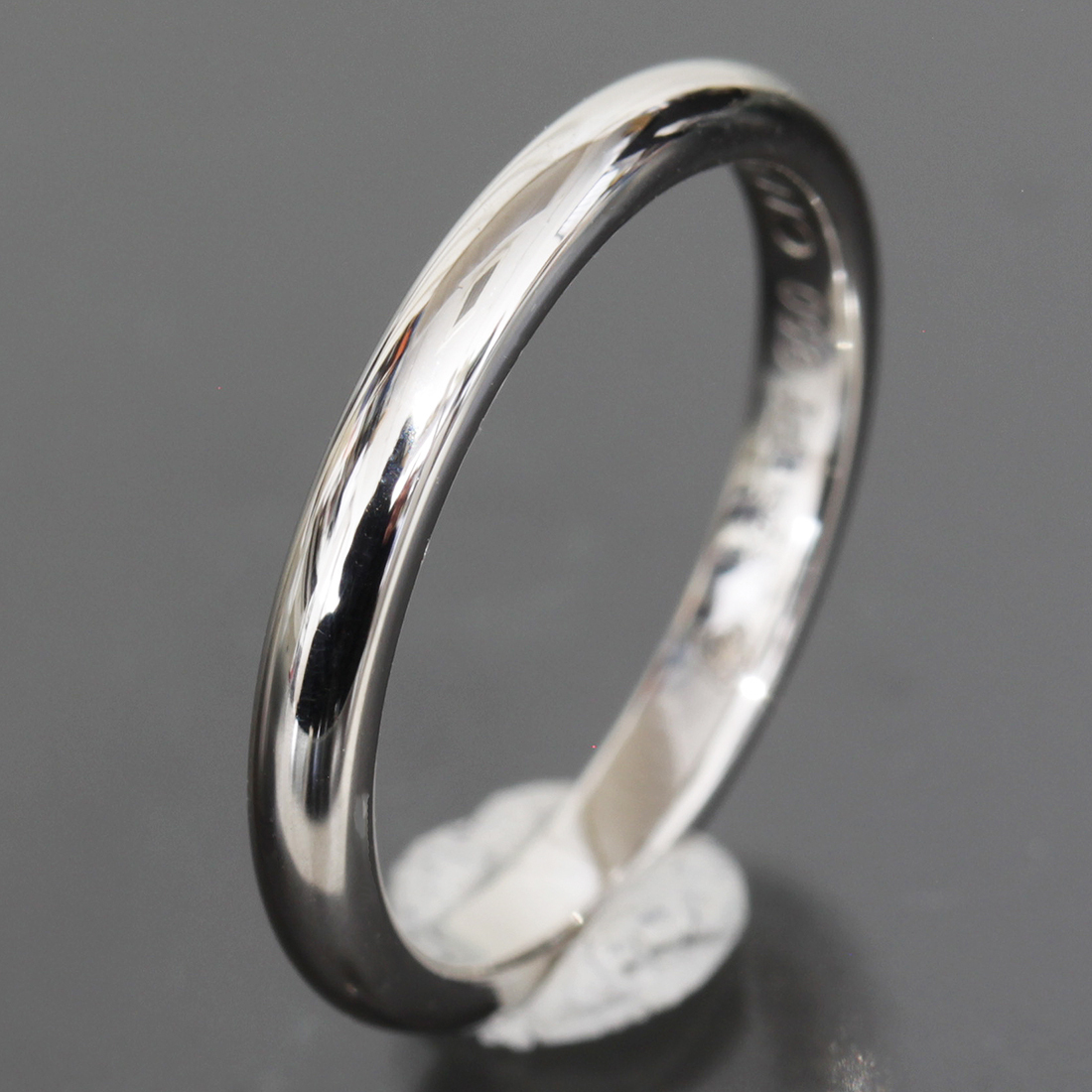 ショーメ Chaumet エターナルドゥ リング 5号(45) ダイヤ PT950 箱保 E1708拍卖