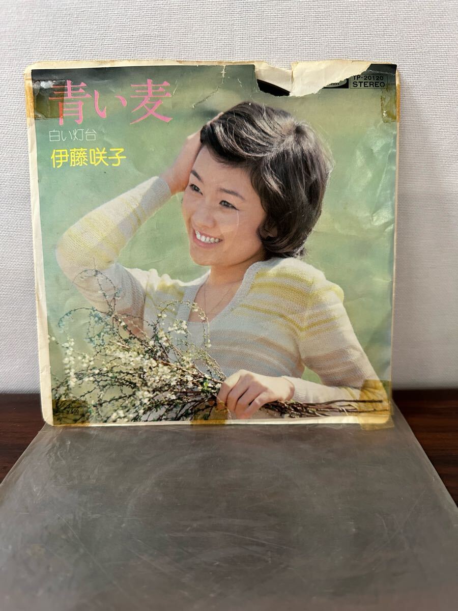 伊藤咲子 青い麦 白い灯台 EPレコード TP-20120拍卖