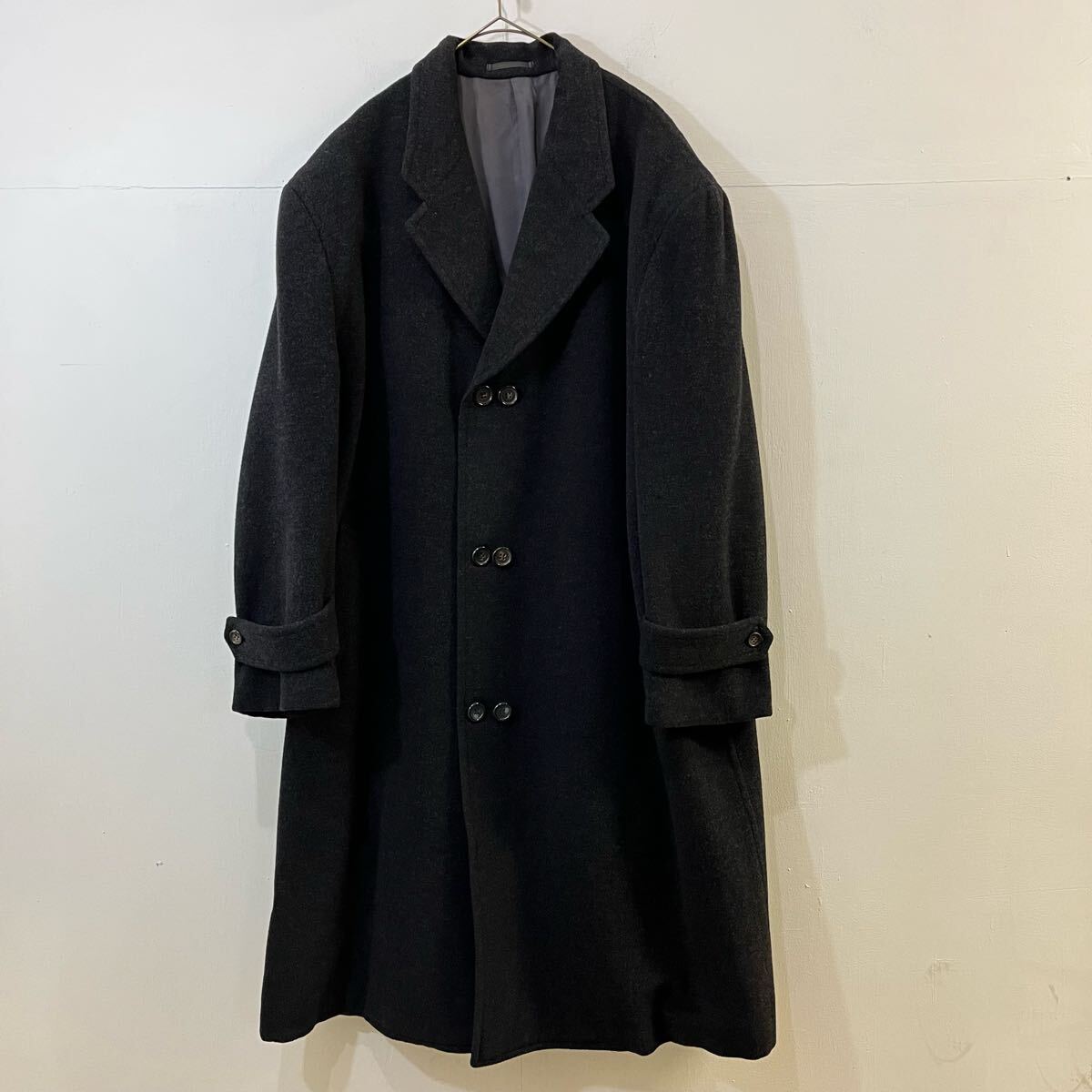 COMME des GARCONS HOMME PLUS AD1988 アーカイブ ウールコート チェスターコート コムデギャルソンオムプリュス【送料一律/同梱可能】V拍卖