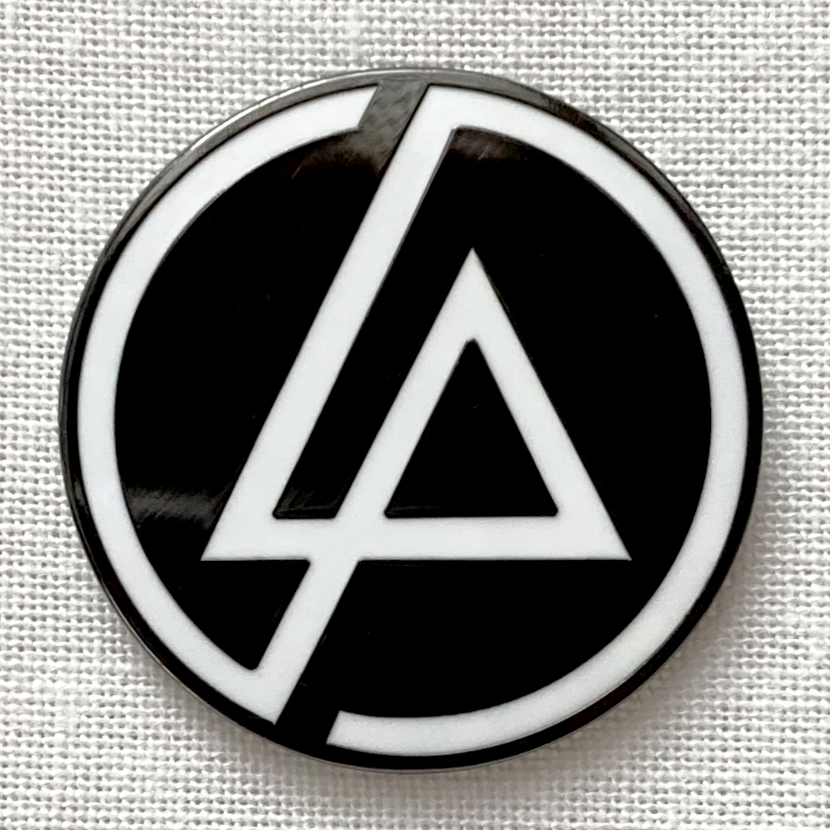 リンキン・パーク Linkin Park ロックバンド ロゴ◆ピンバッジ ピンズ バッチ ブローチ◆音楽 USA ラウドロック メタル オルタナ拍卖