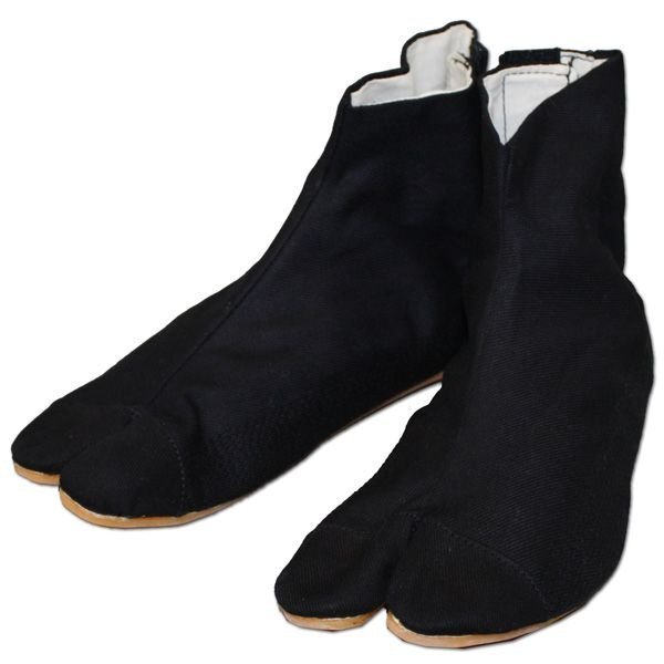 力王祭たびマジックテープ 5枚タイプ 黒 ダブルクッション入り 26.0cm 地下足袋 ブラック クロ タビ拍卖