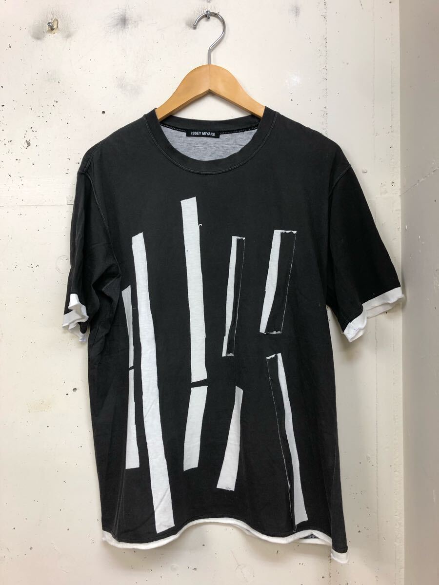 90s ISSEY MIYAKE プリント Tシャツ 半袖拍卖