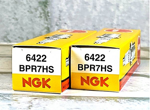 NGK BPR7HS (6422) 2個セット 新品 送料込 ヤマハ グランドアクシス100(YA100,W) ('98.9~) 5FA1/2/3/4/5/6,SB01J,SB06J 適合拍卖