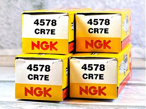 NGK CR7E (4578) 4個セット 新品 送料込 カワサキ バルカン/II ('95~) VN400A/B 適合拍卖