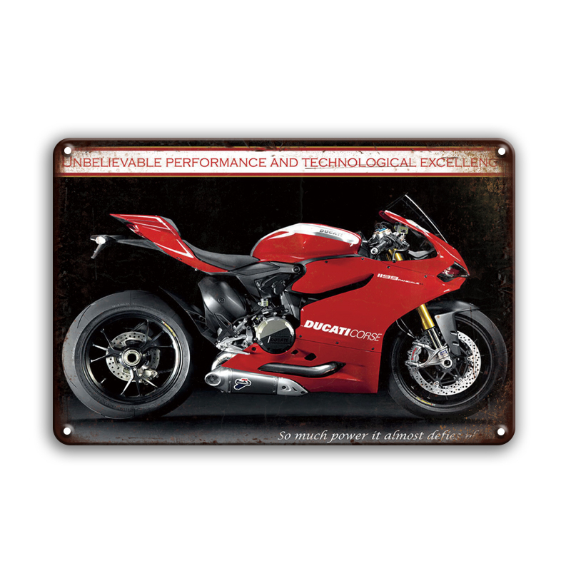 ★★DUCATI★★ バイク・車関連看板多数あり 大型看板専門店拍卖