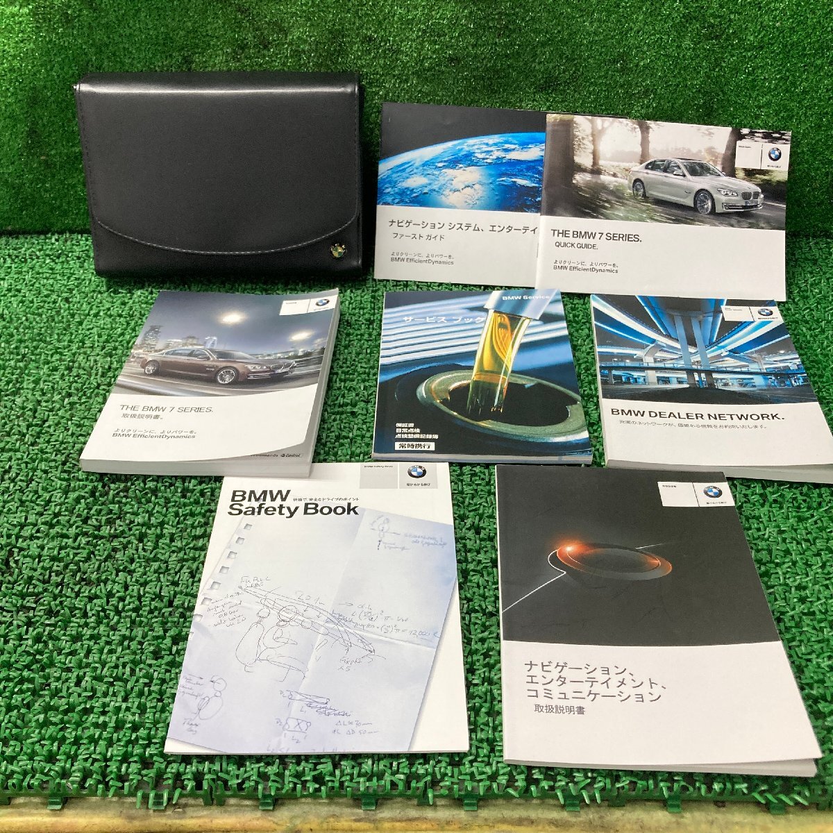 ♪♪BMW 7シリーズ YA44 取扱説明書 取説 収納バック付(W2441)♪♪拍卖
