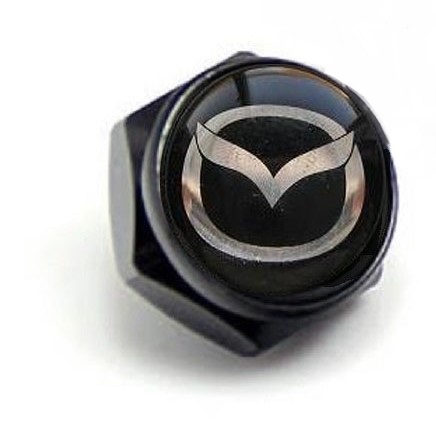 稀少 Mマーク ブラック アルミナンバーボルトカバー 1点拍卖