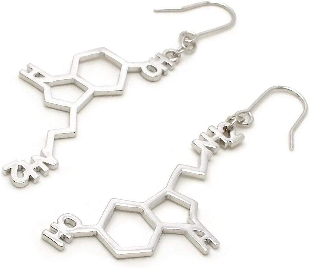 gargle ガーグル セロトニン ピアス シルバー 幾何学模様 元素記号拍卖