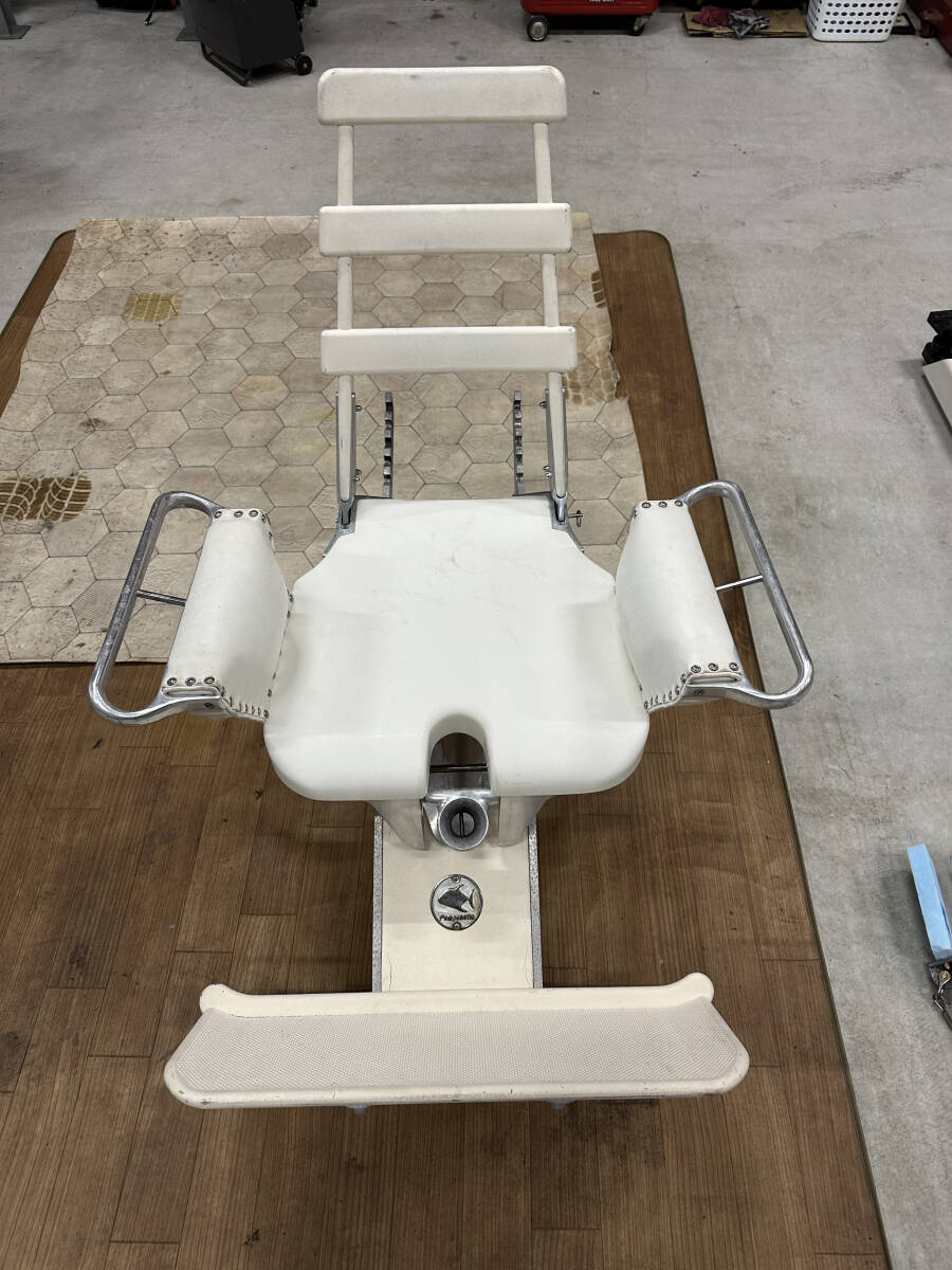 『美品』希少 値引き交渉可能 ヤマハ ファイティングチェアー 釣り 潮立て マリン カジキ クロマグロ 釣り用イス 大型魚拍卖