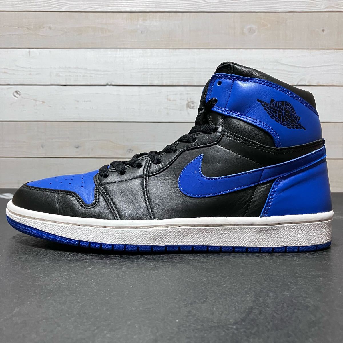 27.5cm NIKE AIR JORDAN 1 RETRO HIGH ROYAL 2001 ナイキ エア ジョーダン ワン レトロ ワン ハイカット ロイヤル拍卖