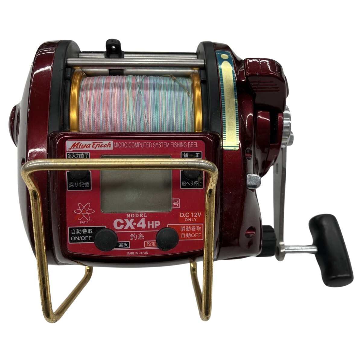 σσ Miya Epoch 電動リール CX-4 HP 12V ディープマスターテル岡本モデル 傷や汚れあり拍卖