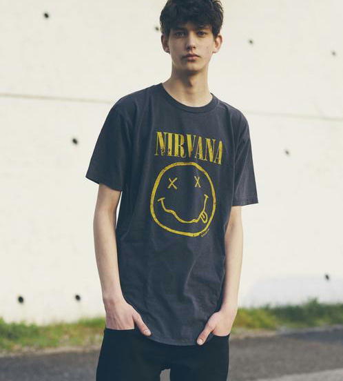 Nirvana monkey time Tシャツ BEAUTY&YOUTH UNITED ARROWS ニルヴァーナ ビッグTシャツ バンドTシャツ バンT拍卖