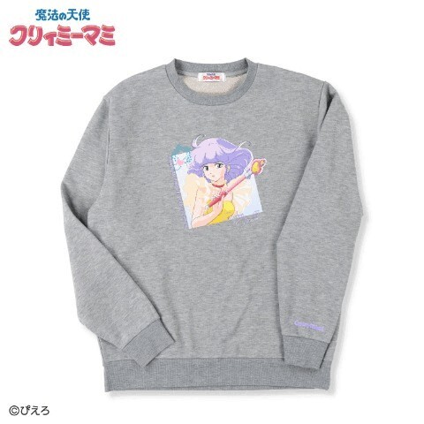 即決 魔法の天使クリィミーマミ メンズ裏毛トレーナー【L】新品タグ付き スタジオぴえろ ユニセックス スウェット拍卖