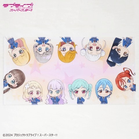 即決 ラブライブ!スーパースター!! バスタオル 60×120 新品タグ付き拍卖