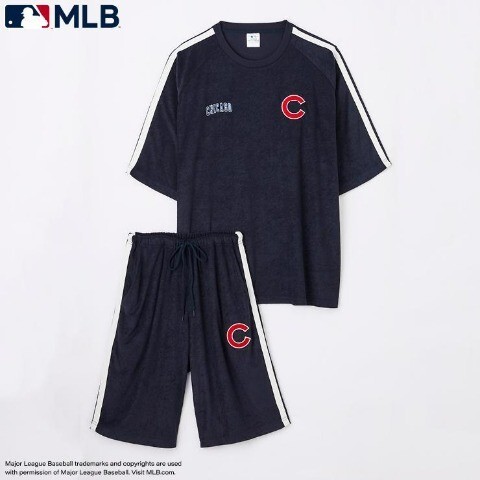 即決 シカゴ・カブス メンズ パイル地 ルームウェア【M】新品タグ付き セットアップ Tシャツ ハーフパンツ 鈴木誠也 今永昇太拍卖