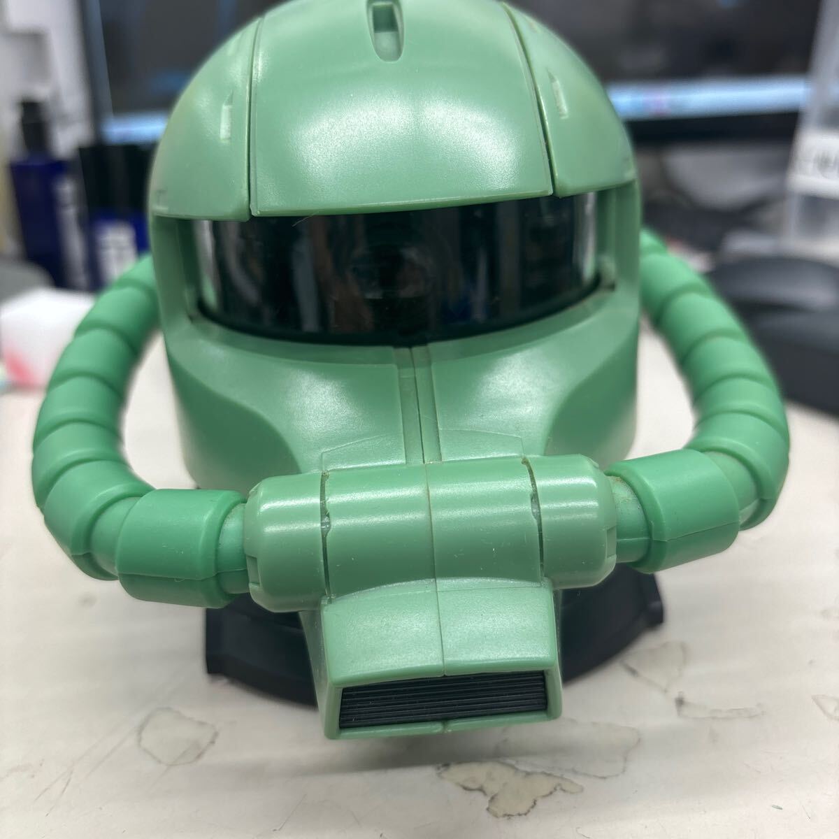 N9971 機動戦士ガンダム ザク ザクヘッド 光るモノアイ拍卖