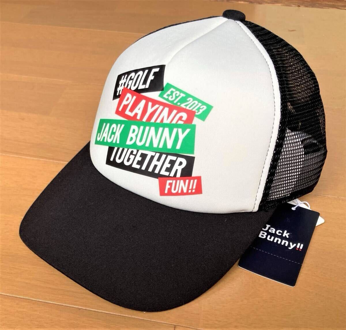 ◆Jack Bunny◆ジャックバニー◆メッシュキャップ◆ブラック拍卖