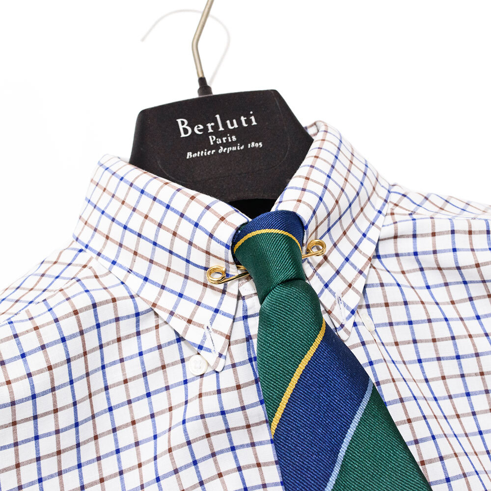 鎌倉シャツ 人気のタッターソール シャツ 39/83 Maker's Shirt KAMAKURA 日本製 MADE IN JAPAN 151/2-321/2 SLIM FIT 400 MADISON拍卖