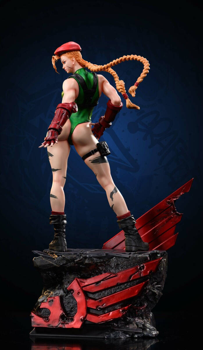 ガレージキット完成品 キャミィ・ホワイト 1/4スケール ガレージキットスタチュー フィギュア ストリートファイターV 即決 送料無料拍卖
