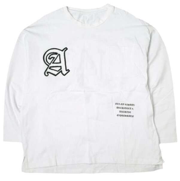 A4A エーフォーエー STUDIUM LST スタジアムロングスリーブTシャツ Free WHITE 長袖 LHP サンプル品 トップス g18604拍卖