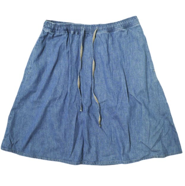 orslow オアスロウ 日本製 ライトオンス デニムイージースカート 1 Indigo ボトムス g19157拍卖