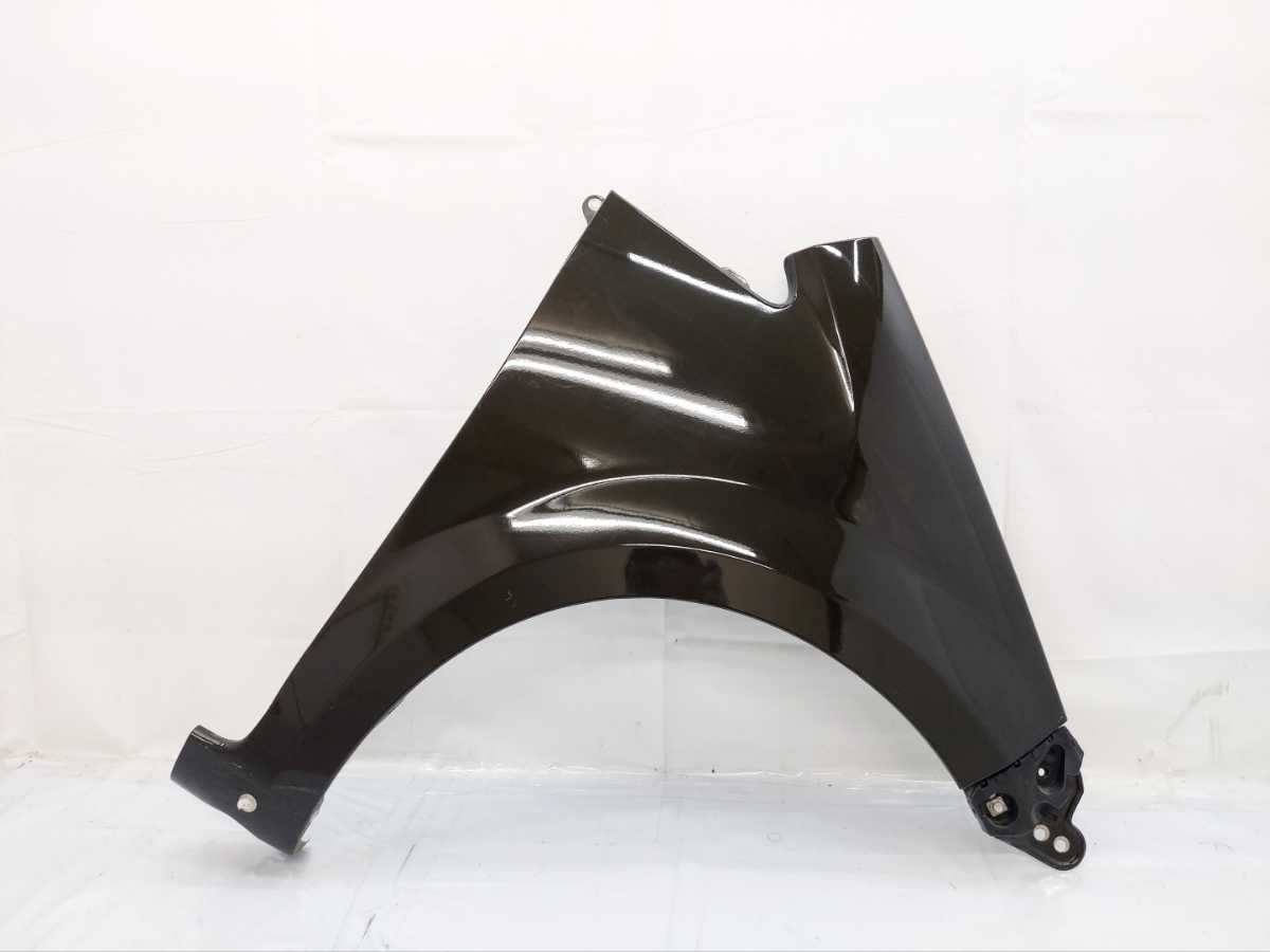 60配達先条件有 F29 L175S L185S ムーヴ カスタム フロント 右 フェンダー 運転席側 X10 黒 ブラック クロ 21年式 サイド拍卖