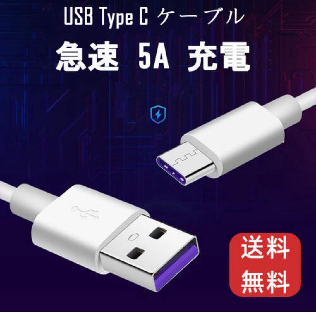 タイプC USB ケーブル 1m 5A超急速充電 任天堂スイッチ アイ拍卖
