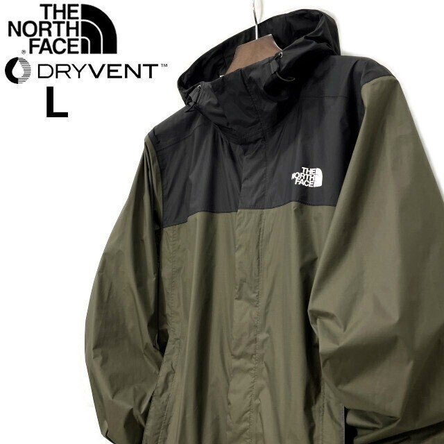 売切り【正規新品】THE NORTH FACE◆VENTURE 2 JACKET マウンテンパーカー US限定 DRYVENT 撥水 防水 パッカブル(L)緑 カーキ 180915-55拍卖