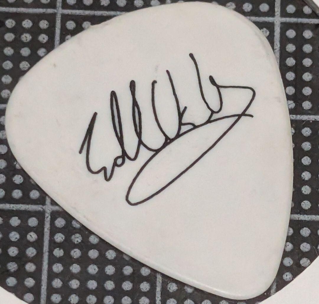 2004年 VAN HALEN エドワード・ヴァン・ヘイレン ギターピック①拍卖