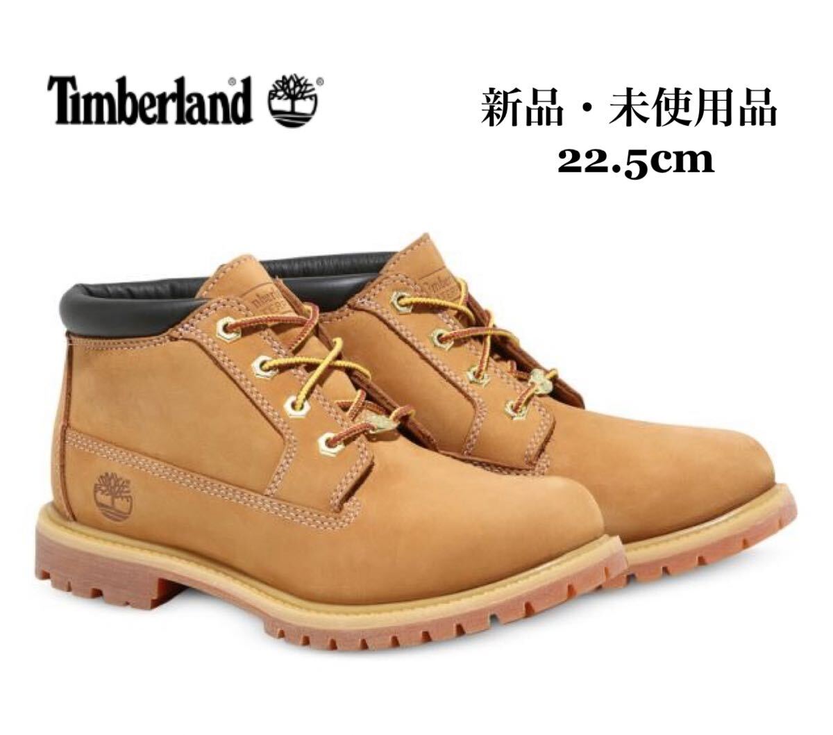 timberland ティンバーランド NELLIE CHUKKA DOUBLE WATERPLOOF BOOTS ネリー チャッカブーツ ウィート レディース 22.5拍卖
