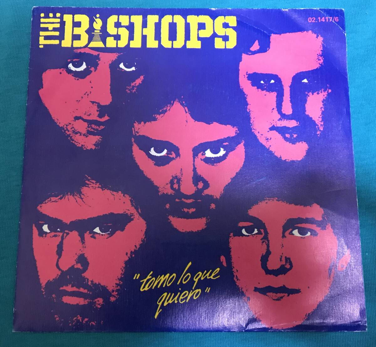 パブロック スペイン独自ジャケ 7” / The Bishops / Tomo Lo Que Quiero (I Take What I Want) / SPAINオリジ盤 Movieplay 02.1417/6拍卖