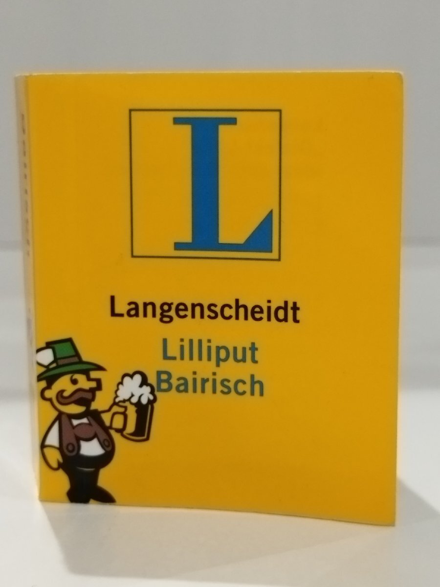 Langenscheidt Lilliput Bairisch 洋書/ドイツ語/バイエルン語/事典/小型辞書/豆本【ac05i】拍卖