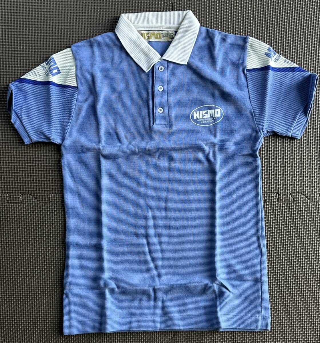 日産 NISSAN NISMO RACING TEAM ニスモ ニッサン レーシングチーム ポロシャツ (サイズL )80S 古着 ヴィンテージ 希少 絶版 当時物 拍卖